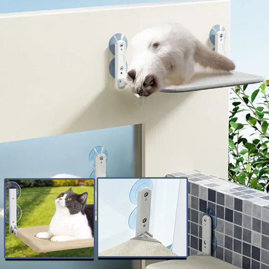 Hamac de fenêtre pour chat WindowSeat™ facile à installer