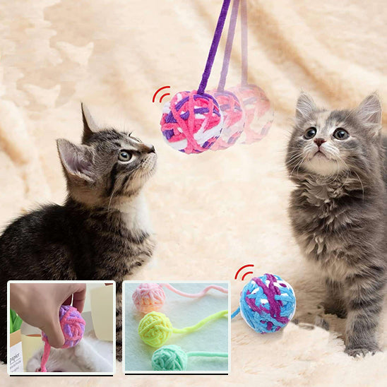 Jouet pour chat balle clochette BellBall™ sonore et ludique