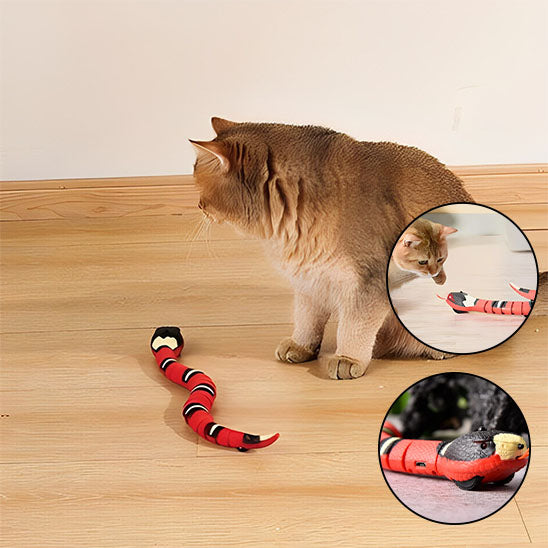 Jouet pour chat serpent InteractiveSnake™ aux mouvements réalistes