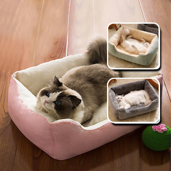 Lit pour chat doux et confortable | ComfortCove™