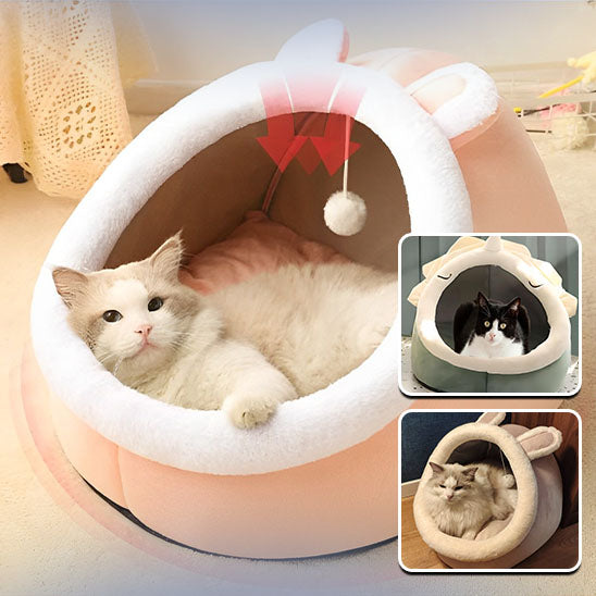 Niche pour chat ronde et confortable | RoundNest™