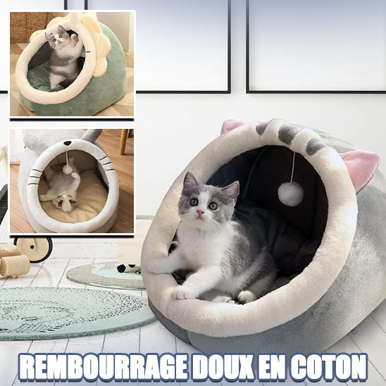 Niche pour chat ronde et confortable | RoundNest™