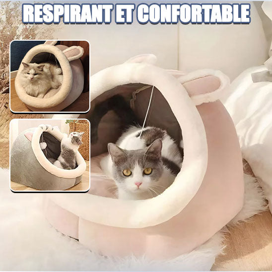 Niche pour chat ronde et confortable | RoundNest™